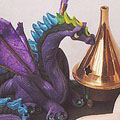 Literate Dragon - purple